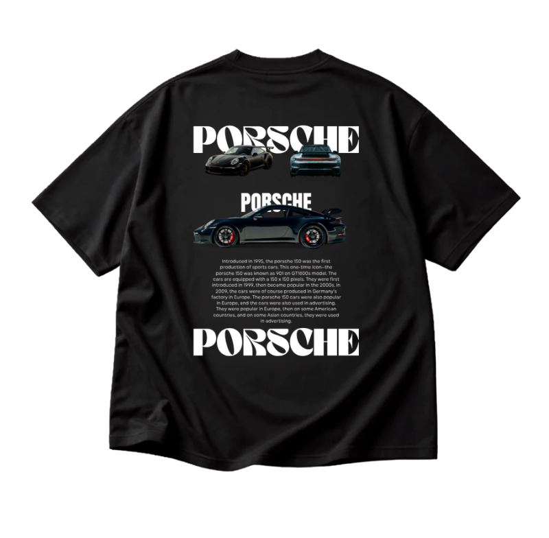VELOURA Proche 911 Legacy Edition High-Quality Oversized T-shirt